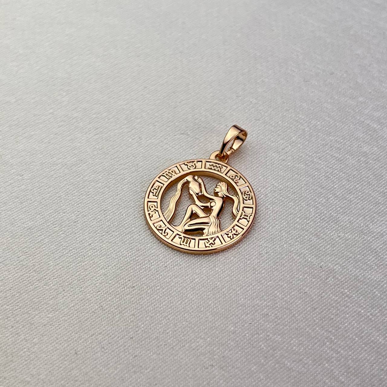 Aquarius Zodiac Pendant