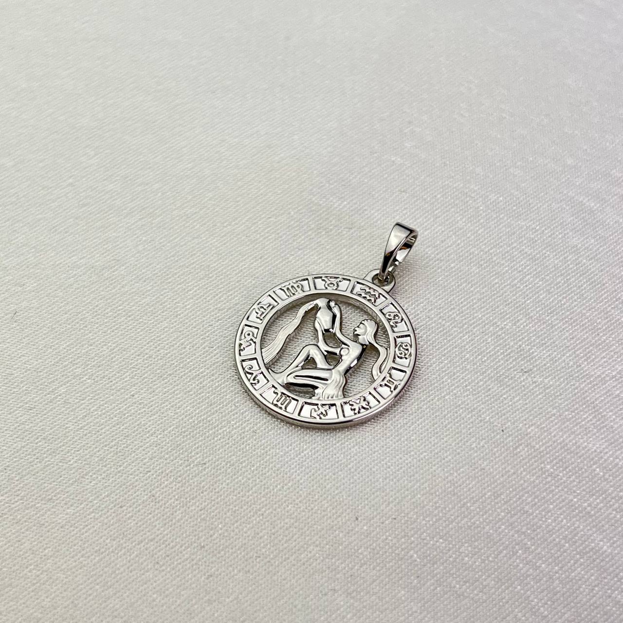 Aquarius Zodiac Pendant