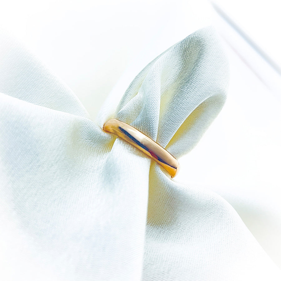 Engagement Ring | Gold-Plated | BeautiquePoint 4