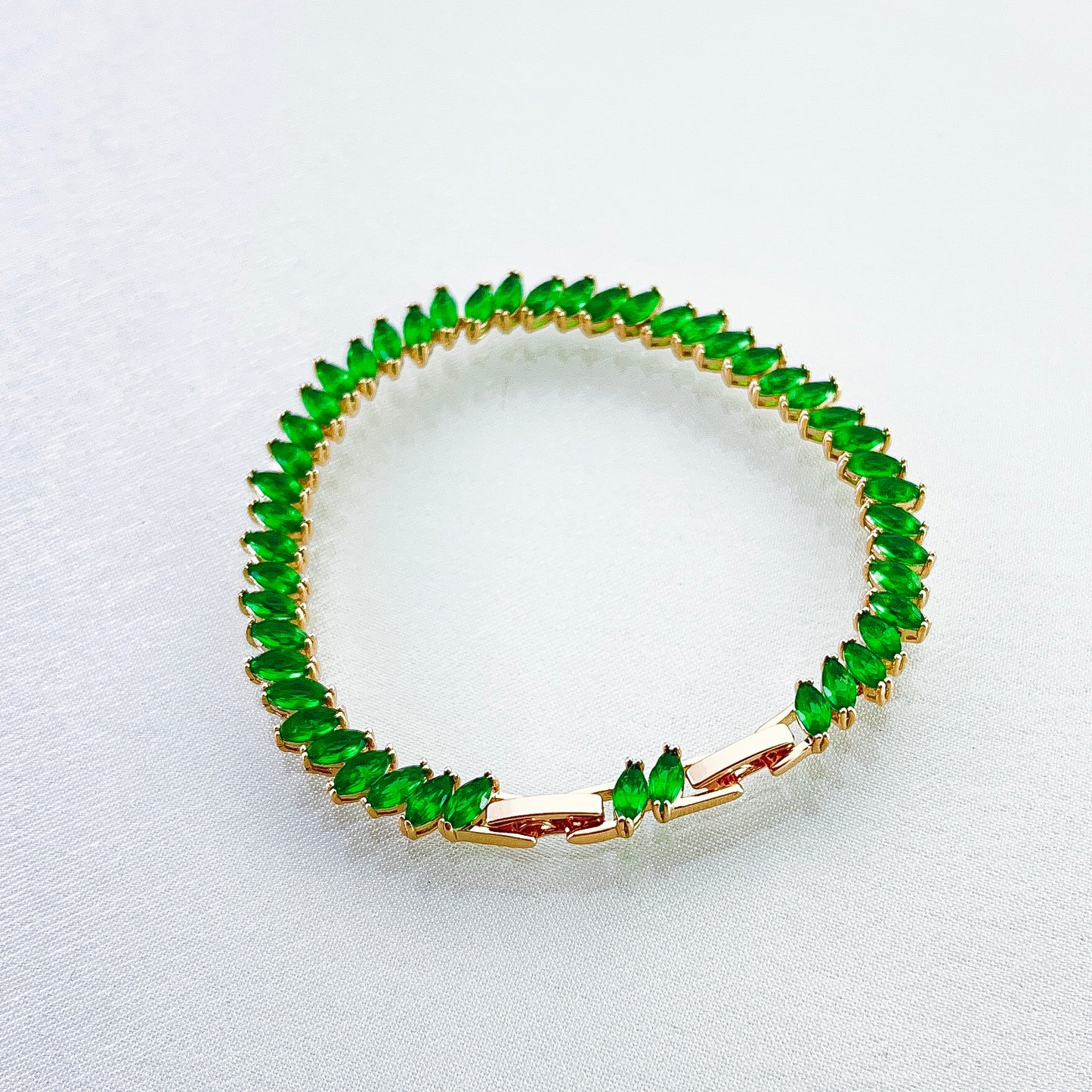 DesignerGreenCrystalBraceletJewelryBeautiquePoint