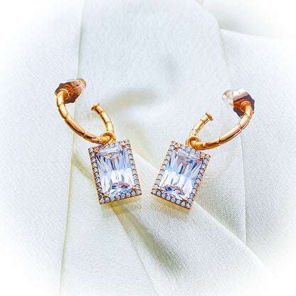 Earrings Crystal Lake