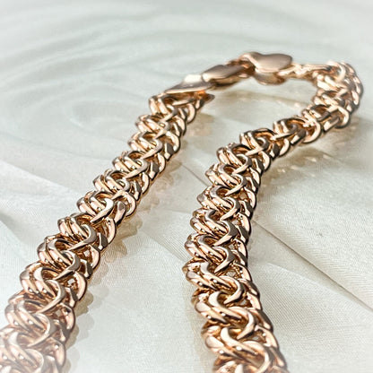 Golden "Bismarck" Chain - 47 cm of Pure Elegance | jewelry store beautiquepoint.com 3