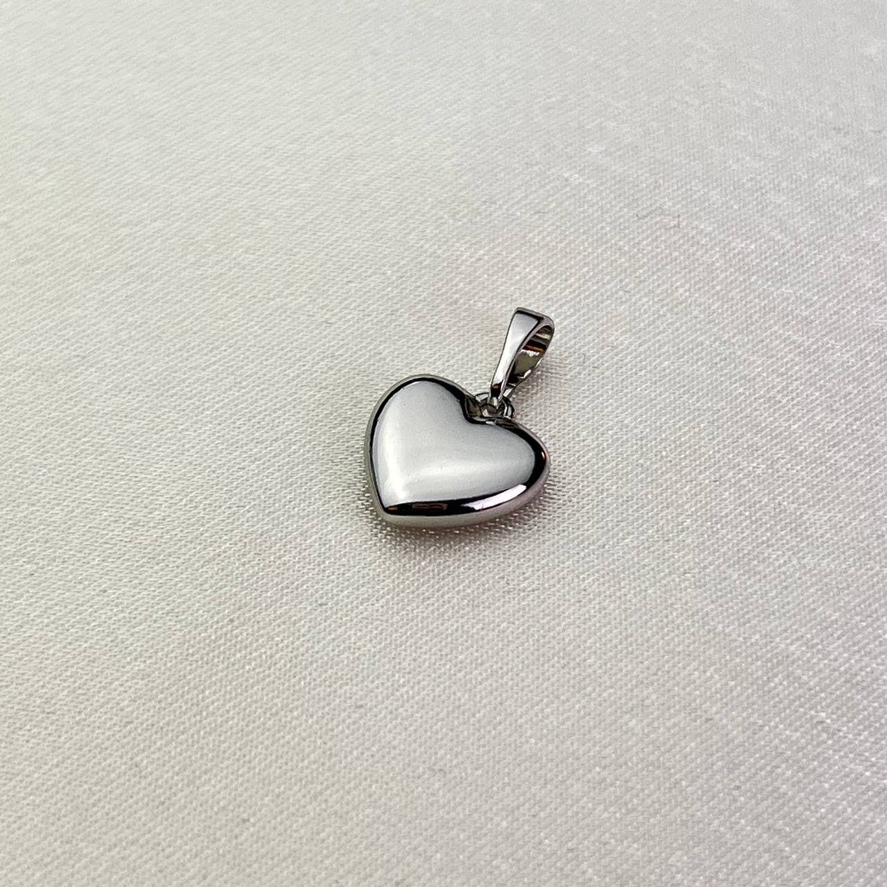 Heart Silver-Plated Pendant