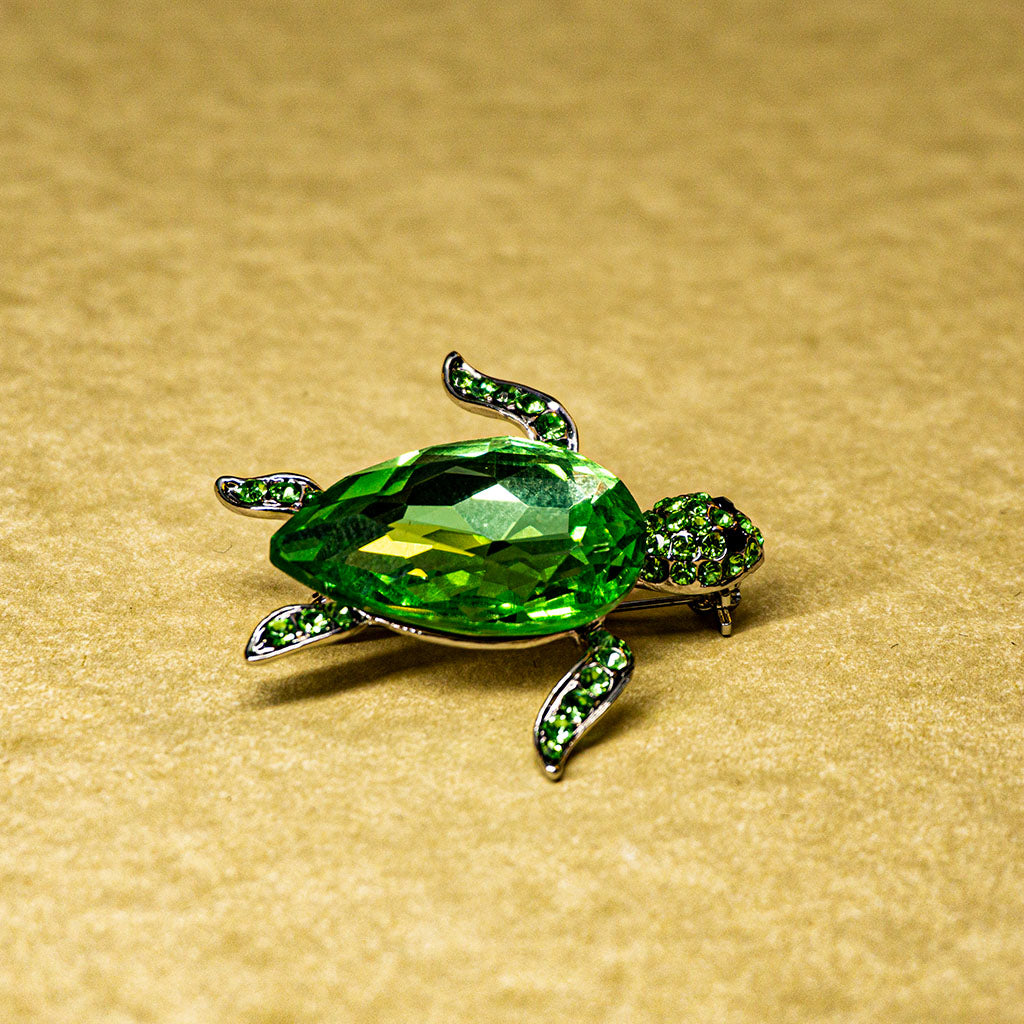 Mystic Marine Turtle Brooch | beautiquepoint.com