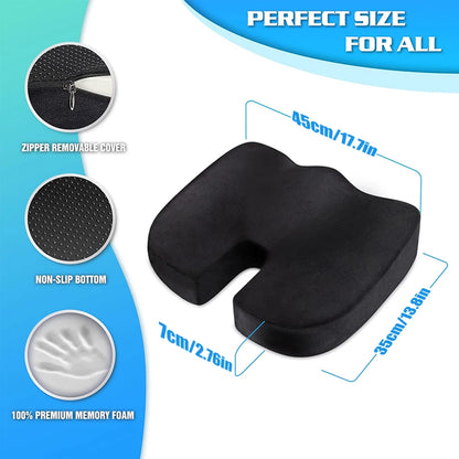 Orthopedic Seat Cushion for Comfort – Support and Pain Relief