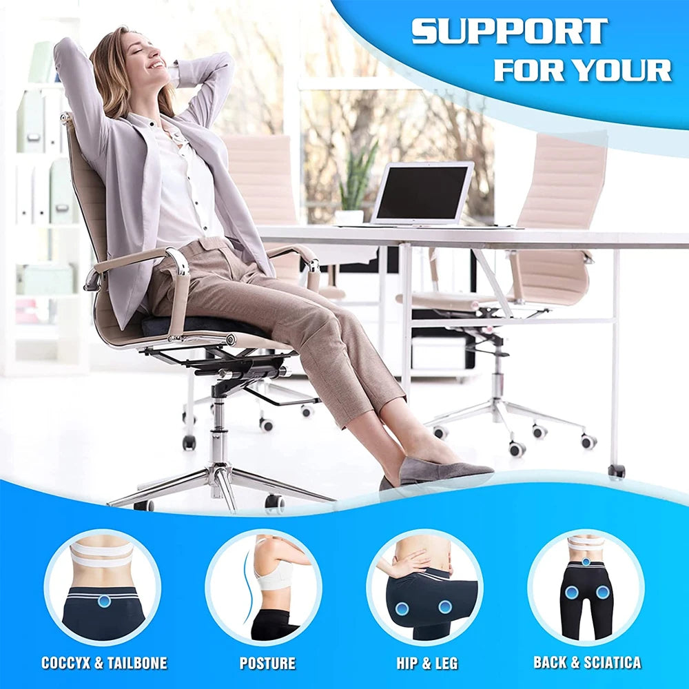 Orthopedic Seat Cushion for Comfort – Support and Pain Relief