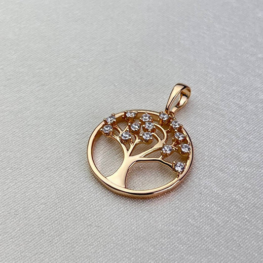 Tree of Life Gold-Plated Pendant