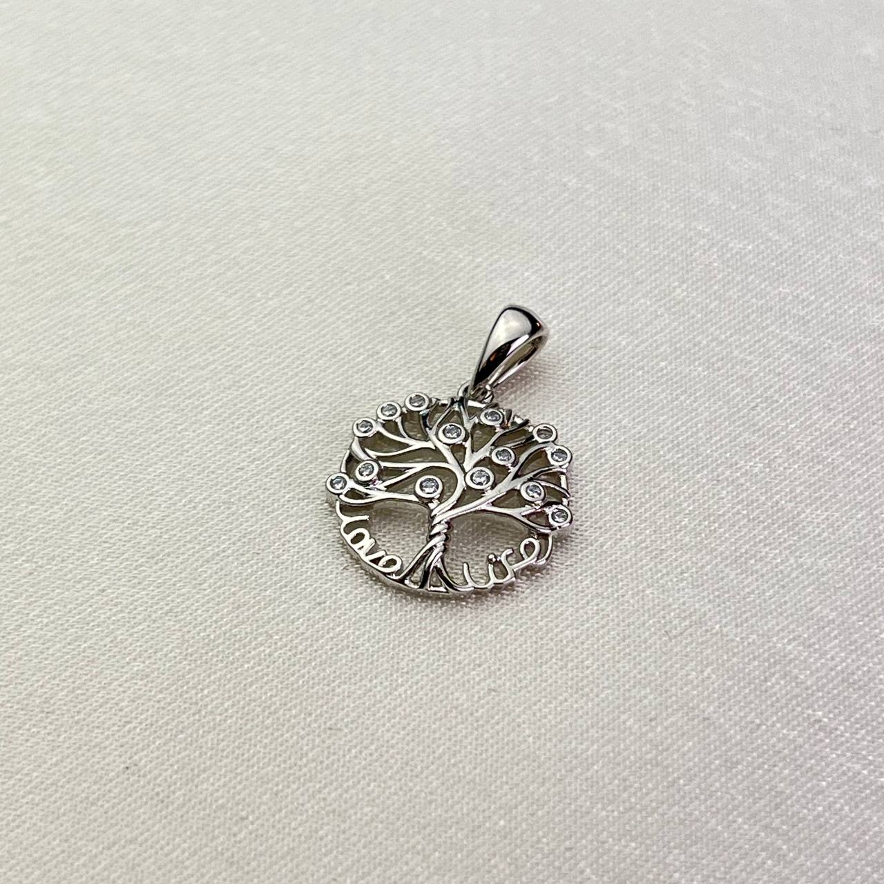 Tree of Life IV Silver-Plated Pendant jewelry for woman beautiquepoint.com