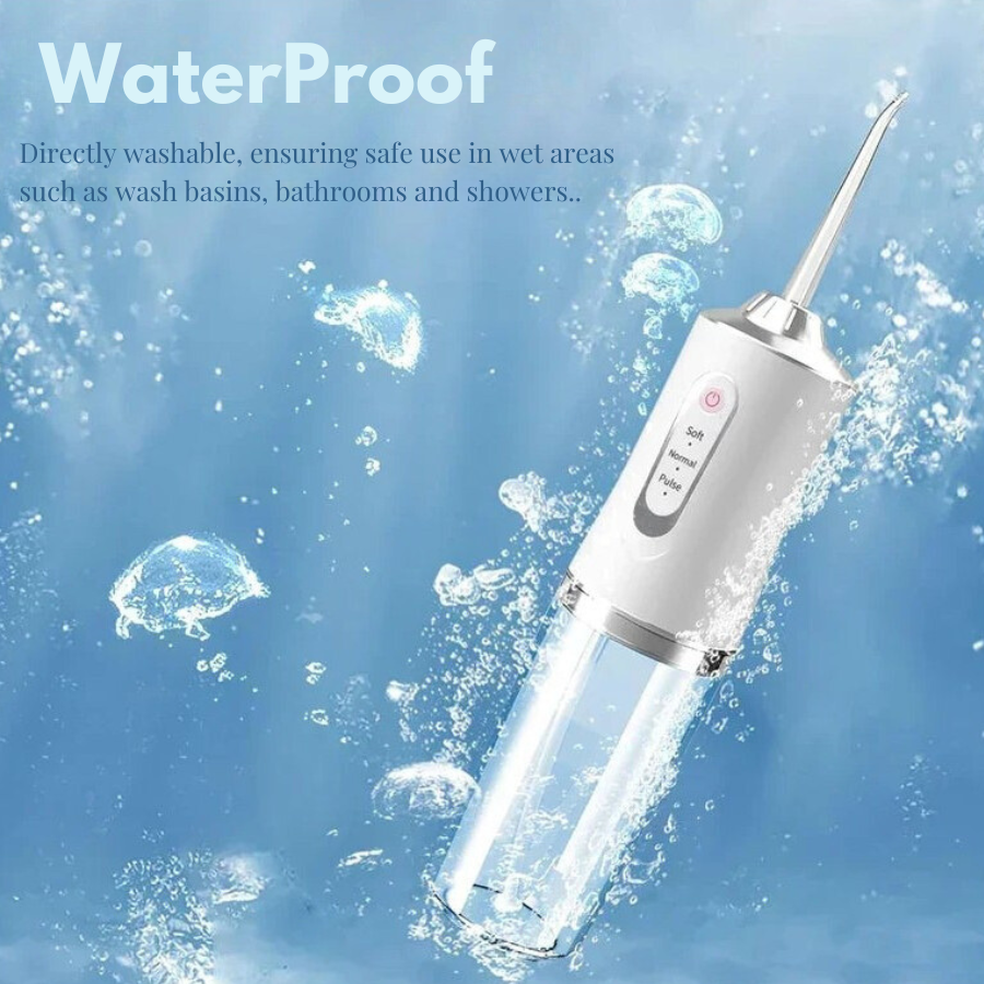 WaterFlosser Optimierter Wasserstrahl für die Zahnreinigung